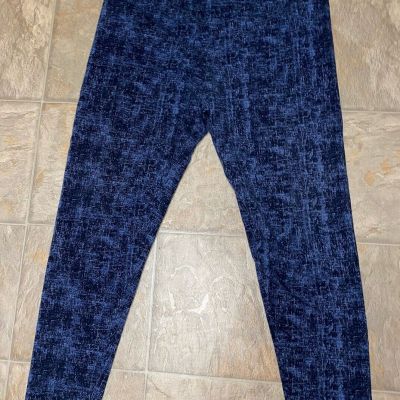 Women’s Legging Sz Large Petite PL By Style & Co. Sport Blue Stretch Pants