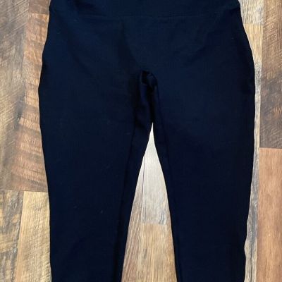 Spanx by Sara Blakely Black High Waisted Leggings Size 2X