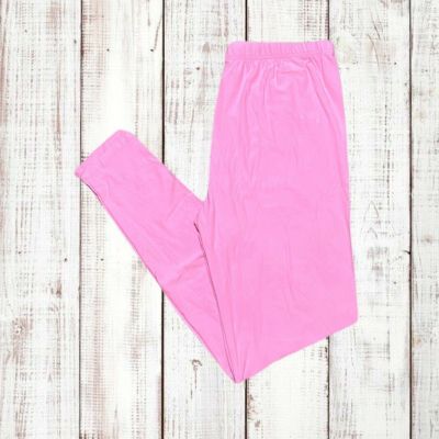 Women’s Leggings Depot Plus Size 1X-2X Pink NWT Extra Stretchy Buttery Soft