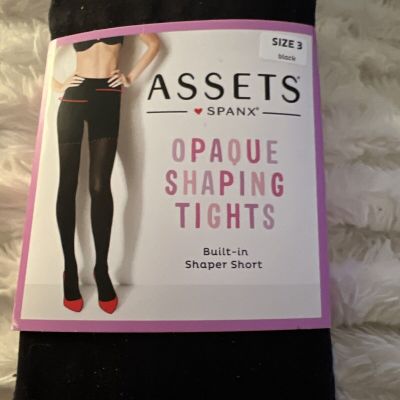 Assets Spanx Shaping Tights Women's Tights Built-in Shaper Short, Reversible