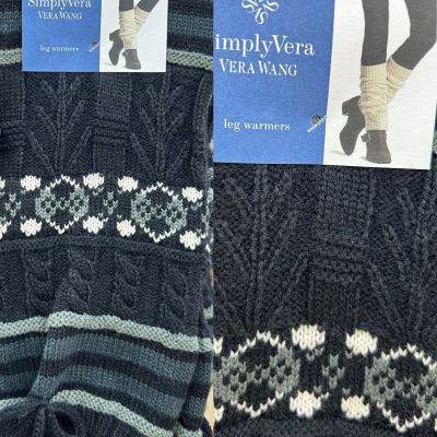 Lot of 2- Simply Vera Vera Wang Legwarmers