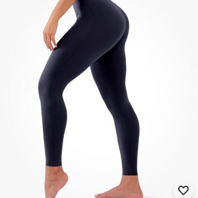 Leggings Women - High Waisted Tummy Control No See Through Workout Yoga Pant XL