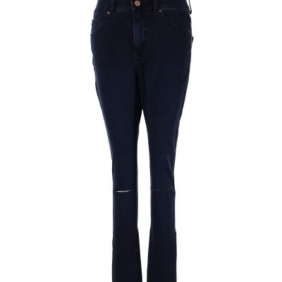 Express Women Blue Jeggings 8