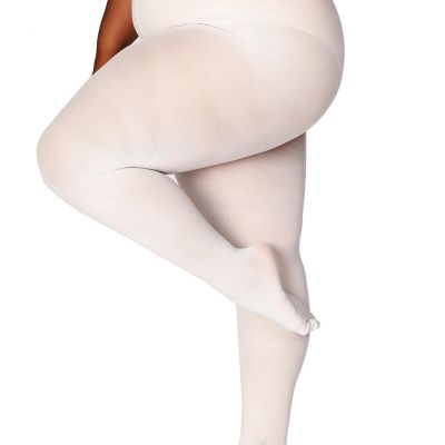 Queen Plus Size Tights, 20+ Colors Women's Curves Semi Opaque Stockings Nylon...