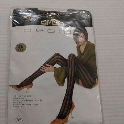 Omsa  Desig Tights Size 4