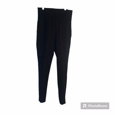 Kendall + Kylie Leggings High Rise Pull On Skinny Pants Black Medium Stretchy