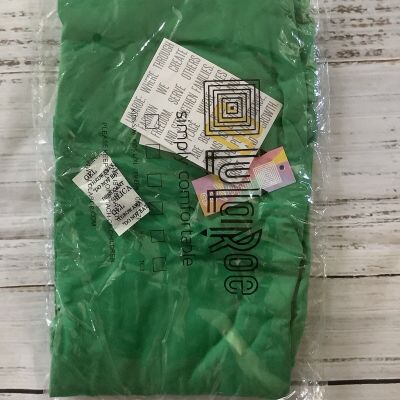 NWT LuLaRoe OS One Size Leggings - Solid Green