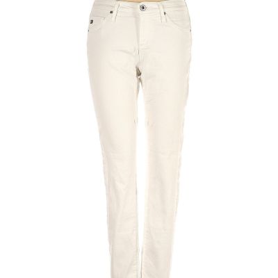 Adriano Goldschmied Women Ivory Jeggings 25W