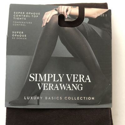 simply vera vera Wang super opaque control Tights brown size 1