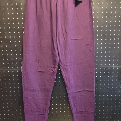 Legging Army Leggings Purple FITS SIZE 3X TO 4X