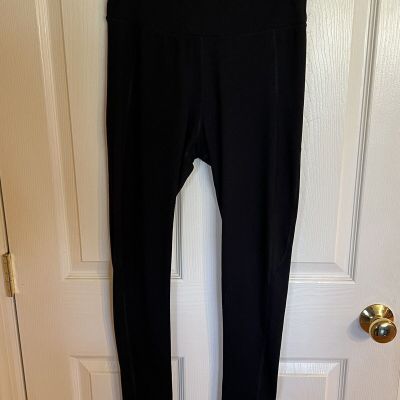 Ivory Ella Leggings , Black, Size Medium