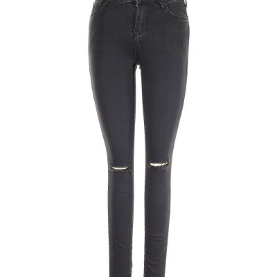 Topshop Women Black Jeggings 25W