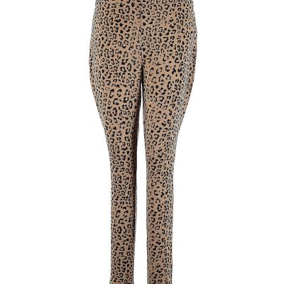 Chico's Women Gold Leggings M Petites