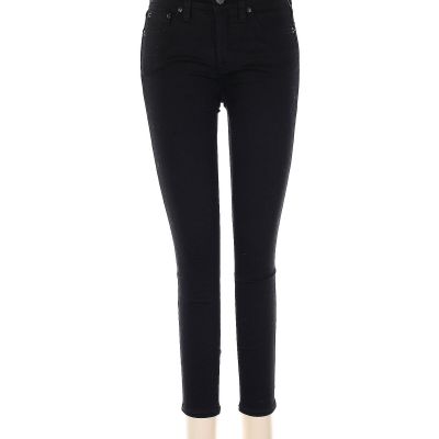 J.Crew Women Black Jeggings 25 W Petites