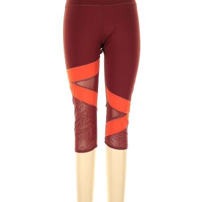 Reebok Women Red Leggings L