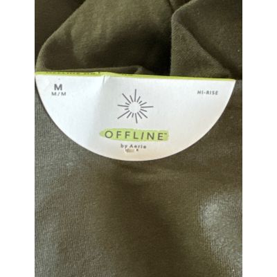 AERIE OFFLINE OG High Rise Legging Olive  Green Medium NWT