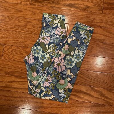 Aerie Offline Retro Floral Crossover Waistband Leggings