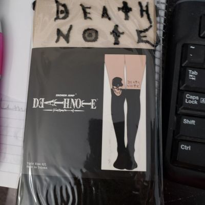 Shonen Jump & Death Note Tights Women's M/L New Stock