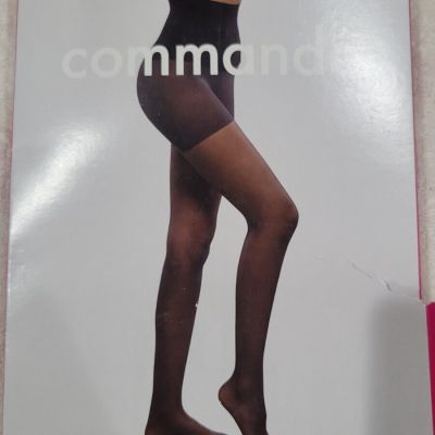 Commando Black SZ M The Keeper Sheer Control Tights - HCK10T01 Open 5