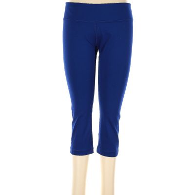 Under Armour Women Blue Leggings M