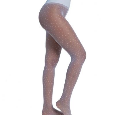 Commando Chic Dot Sheer Tights - HF042