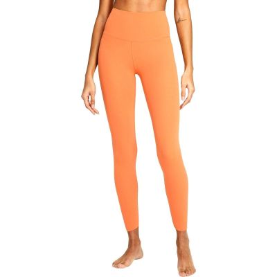 Nike Yoga Dri-FIT Luxe Women's High-Waisted 7/8 Leggings Peach Extra Large New