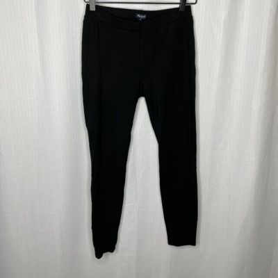 Madewell Black Pieced Ponte Leggings Pockets Pants Sz 4 Womens Pull On Leisure