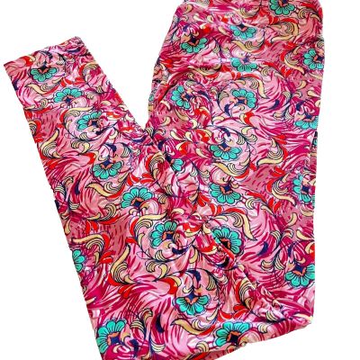 LuLaRoe Tall & Curvy Size TC 12-18 Pattern Leggings