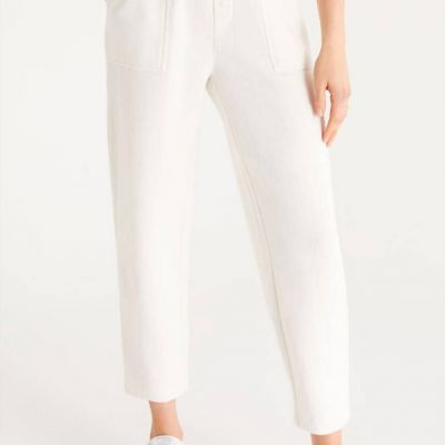 Z Supply jade knit pant in White - size L