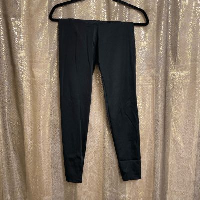 Aerie Black Shiny Chill Play Move Full Length Leggings, Small