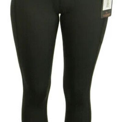 TOMMIE COPPER Women's Black Lower Back Support Leggings Size Large