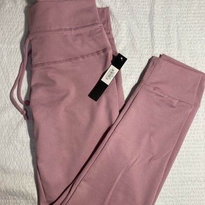 Catherine Malandrino Womens Drawstring Leggings Jogging Pants Orchid Pink New