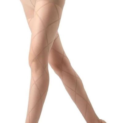 MeMoi Antwerp Elegant Sheer Diamond Tights