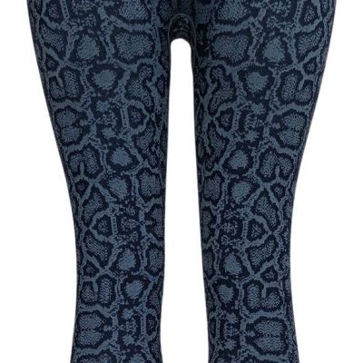 Anybody Jacquard Smoothing Legging Women's Leggings Sz XL Blue