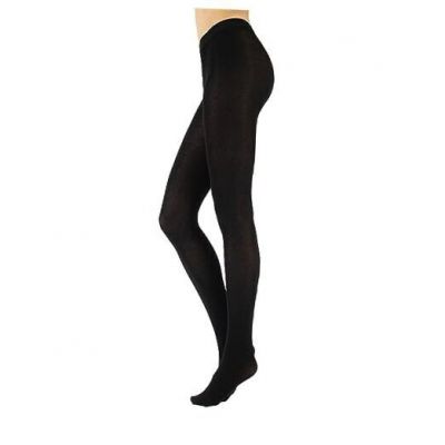 Cashmere Wool Tights – Fleece Lined Warm Pantyhose for Women, S, Small Black