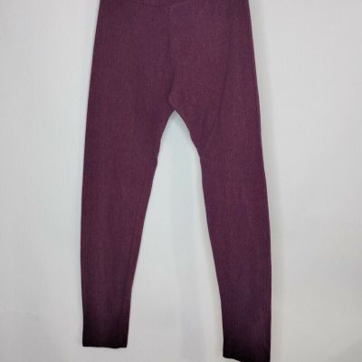 DKNY Womens Size XS Color Purple Stretch Style Softshell Comfort Casual Leggings