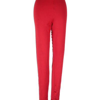 Fashion Nova Women Red Leggings XS