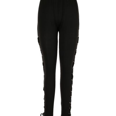 Assorted Brands Women Black Leggings M