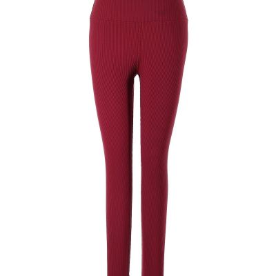 Carbon38 Women Red Leggings M