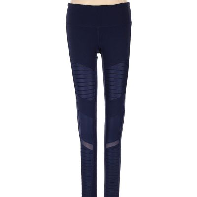 Alo Women Blue Leggings XXS