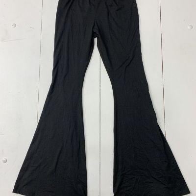 Got Style Womens Black Flare Legginns Size Medium