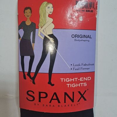 Spanx Original Bodyshaping Tight End Tights Size B Black BRAND NEW