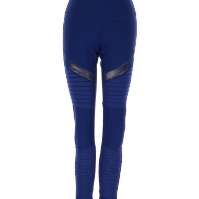 90 Degree by Reflex Women Blue Leggings XS