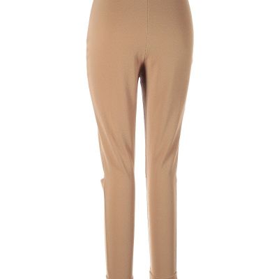 Boohoo Women Brown Leggings 10