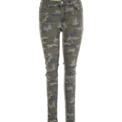 H&M Women Green Jeggings 8