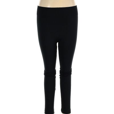 Docele Fashion Women Black Leggings One Size