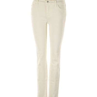 J Brand Women Ivory Jeggings 27W