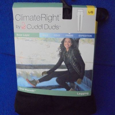 ClimateRight by Cuddle Duds - NIOP - Grid Warmth Frigid Legging size L