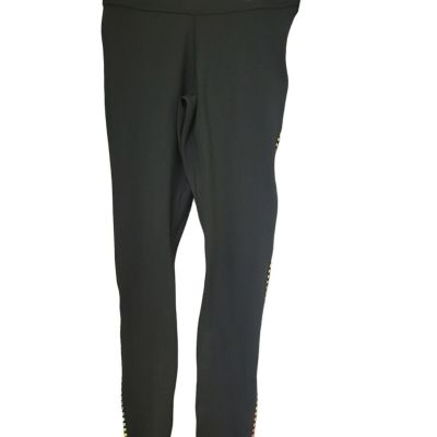 Nike NWT Training One rainbow ladder 7/8 leggings in blacksize xs Sold Out $79