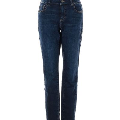 Ann Taylor Women Blue Jeggings 0